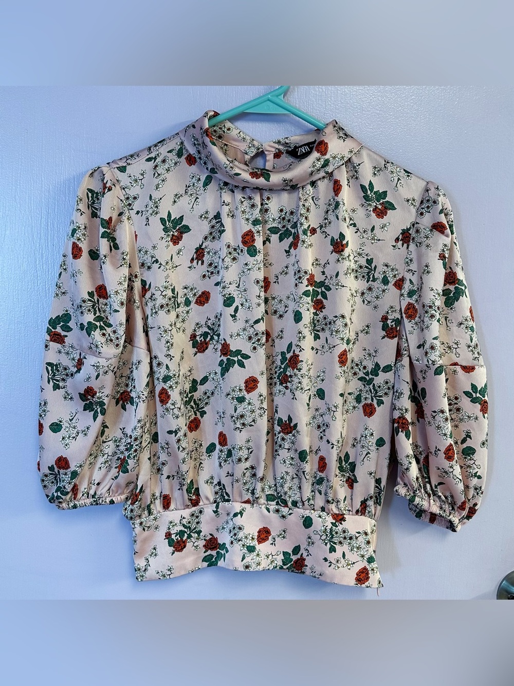 Zara Floral Top Size XS